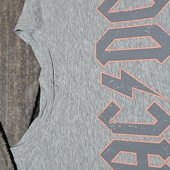 AC/DC HIGHWAY-TO-HELL TOUR OF 79 GRAY CREW-NECK TEE-SHIRT - Picture 3 of 12